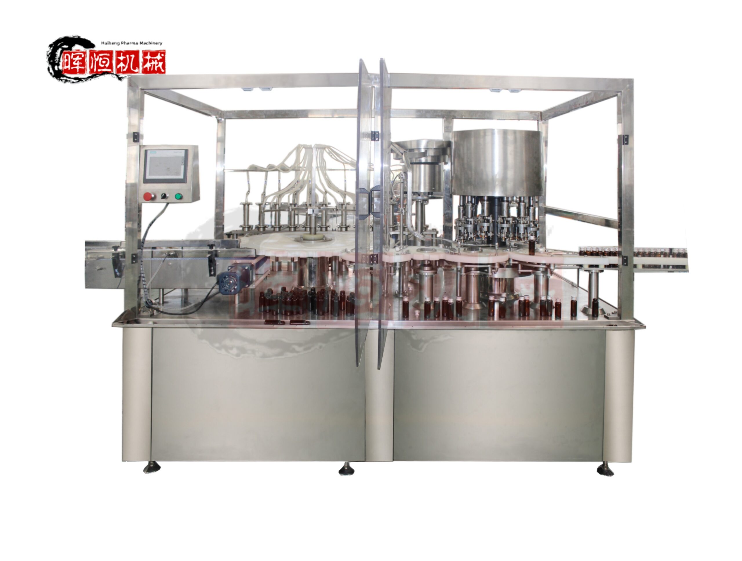 12头高速口服液灌装生产线 Automatic Syrup Oral Liquid Filling Capping Machine - Image 1